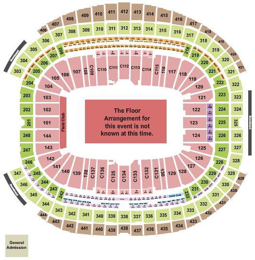 Allegiant Stadium Alvarez Seating Chart